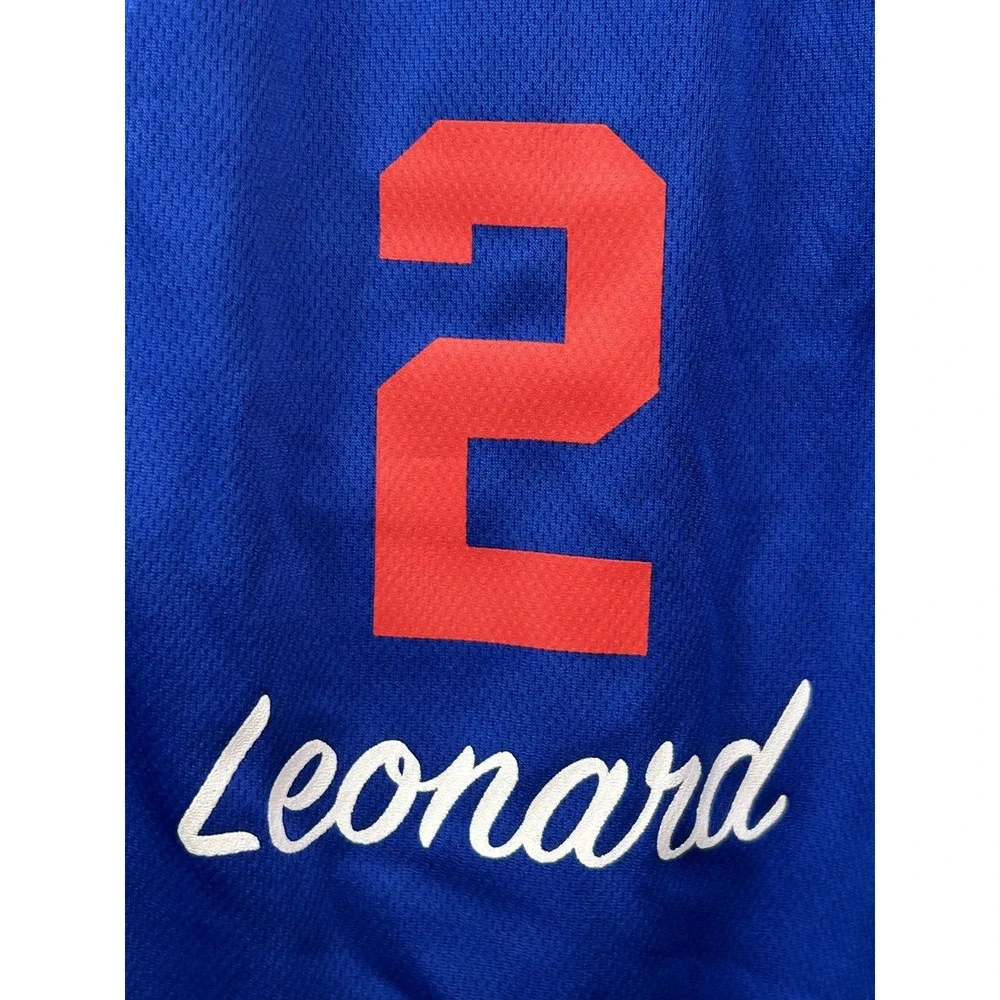 NBA‎ Basketball Shorts Mens Small Blue Kawhi Leonard LA Clippers Athletic Mesh